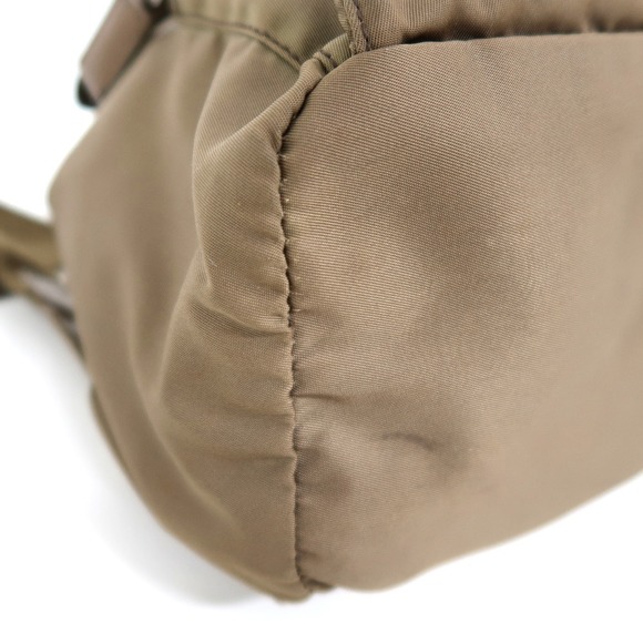 PRADA Rucksack Backpack Daypack Nylon Khaki Green - Picture 4 of 10